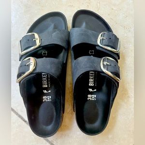 Birkenstock Arizona big buckle slide sandal